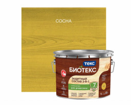 Антисептик Биотекс 2-в-1 сосна 9л