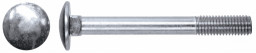 Болт М8*70 мебельный, с полукруглой головкой DIN603