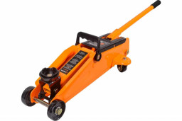 Домкрат 2 т гидравлический подкатной ДМК-2 135-355 мм быстрый подъём ВИХРЬ