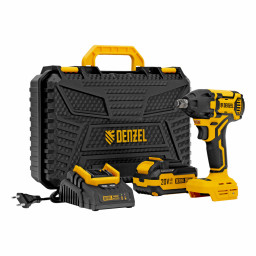 Гайковерт DENZEL ударный аккумуляторный бесщеточный CIWH-BL-20-350 Li-Ion 20 В