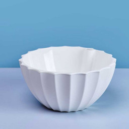 Кашпо Ракушка пластиковое 2,4л белый