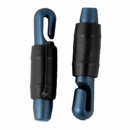 Коннектор для крепления лески к удилищу серо-синий перламутр (СТОНФ) 0,8