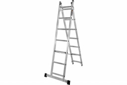 Лестница ЛА 2х7 алюминиевая ВИХРЬ
