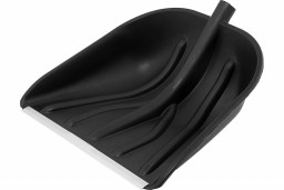 Лопата для уборки снега пластиковая PROFI 410х405 мм без черенка СИБРТЕХ