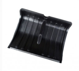 Лопата снегоуборочная пластиковая 500х390 с планкой d=32 Praktische