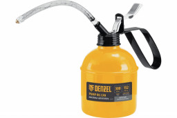 Масленка-нагнетатель металлический корпус 0,3 л гибкий наконечник Denzel