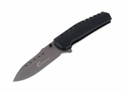 Нож туристический СЛЕДОПЫТ прорезиненная ручка длина клинка 95 мм в чехле