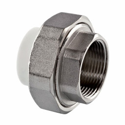 ПП Муфта комб. разъемная ВР 25х1/2" TEBO