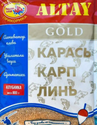 Прикормка ALTAY GOLD 0,8кг клубника