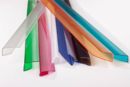 Профиль торцевой РU 4 мм L=2,1 м оранжевый