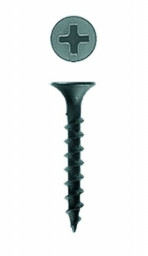 Саморез 3,5*55 потай оксид крупный шаг КРЕПЫЖ ( 20 шт/уп)