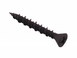 Саморез 3,9*30 потай оксид умен. гол., с насечками для раззенковки, 2-х заход. резьба (ГВЛ)