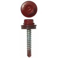 Саморез 4,8*70 ш/гр. кровельный красное вино RАL3005