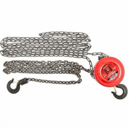 Таль 2 т цепная высота подъёма 2,5 м, расстояние между крюками 380 мм"МАТRIХ"