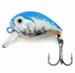 Воблер Namazu Crystal Crank, L-27мм, 2,4г, крэнк, медленно тонущий (0,5-1,0м), цвет №11