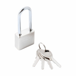 Замок навесной АЛЛЮР ВС1Ч-032Д EXTRA длинная дужка d5мм 4кл