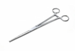 Зажим-корнцанг рыболовный Namazu L-220 мм прямой нерж. сталь 